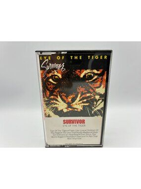 Survivor Eye Of The Tiger Cassette 1982 Scotti Bros Records Pop Rock Album